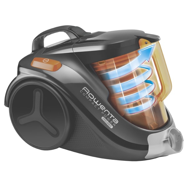 Aspirator fara sac ROWENTA Compact Power Cyclonic RO3753EA, 1.5l, 750W, 79dB, negru-portocaliu [4]