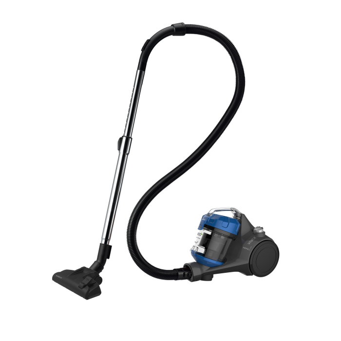 Aspirator fara sac Vivax VCC-700B NEO, 700W, Filtru HEPA 12, Recipient 2L, Tub telescopic, Albastru [3]