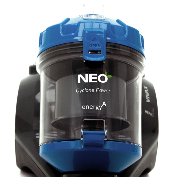 Aspirator fara sac Vivax VCC-700B NEO, 700W, Filtru HEPA 12, Recipient 2L, Tub telescopic, Albastru [2]