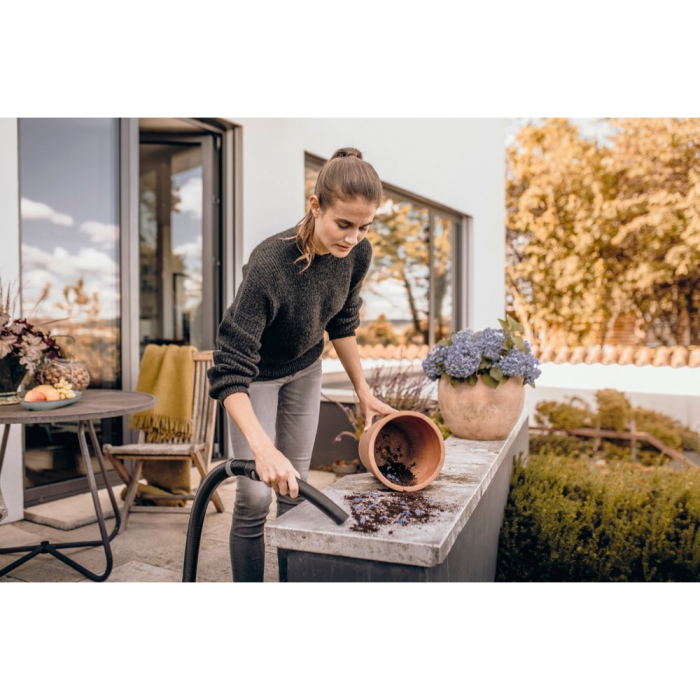 Aspirator multifunctional Karcher, aspirare umeda si uscata, KWD 3 S V-17/4/20/F, 1000W, Galben-Argintiu [5]