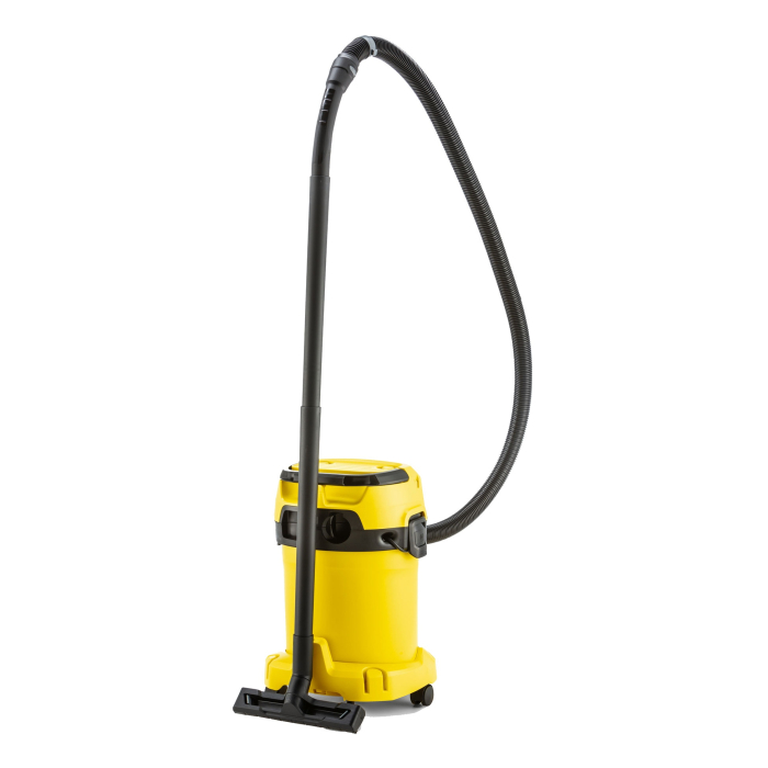 Aspirator multifunctional Karcher WD 3 V-17/4/20 1.628-101.0, Aspirare umeda si uscata, 17 l, Furtun 2 m, 1000 W, Sac filtru din hartie, Functie de suflare, Galben [2]