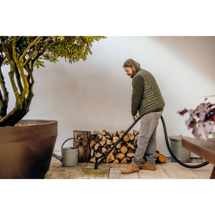 Aspirator multifunctional Karcher WD 3 V-17/4/20 1.628-101.0, Aspirare umeda si uscata, 17 l, Furtun 2 m, 1000 W, Sac filtru din hartie, Functie de suflare, Galben [12]