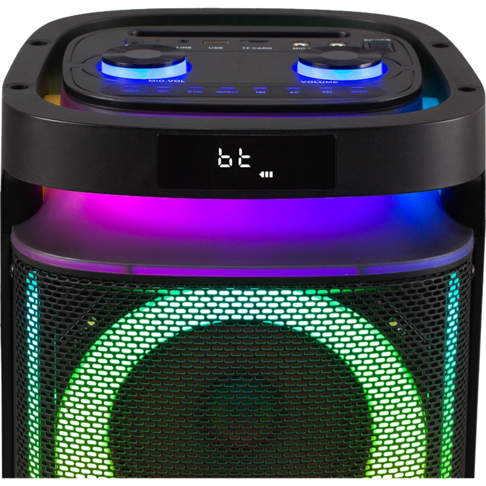 Boxa portabila VORTEX VO2617, 40W RMS, Bluetooth, Radio FM, negru, fara incarcator [4]