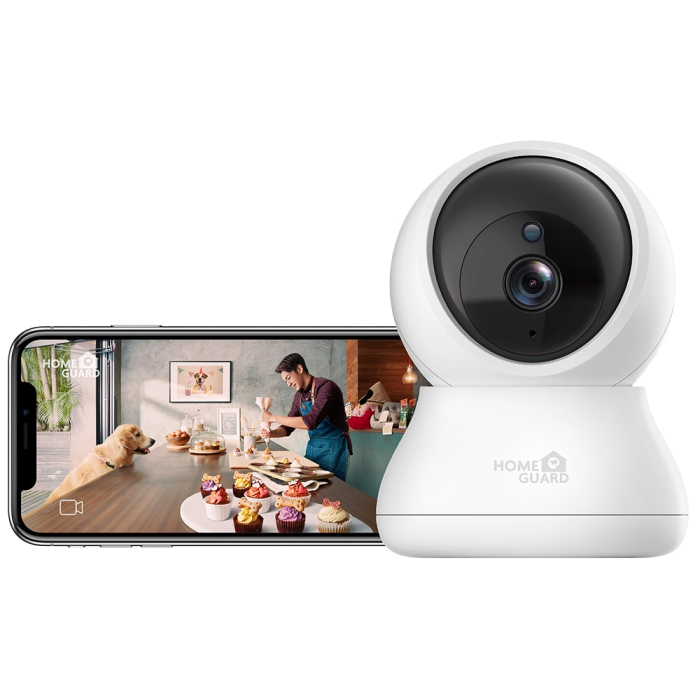 Camera IP Wireless interior HOMEGUARD HGWIP-212, 4Mp, QHD 1440p, IR, Night Vision, Alb [6]