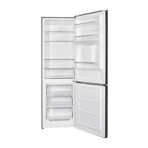 Combina Frigorifica Albatros CFXD395E 313L, Clasa energetica E, Dozator apa, 3 sertare congelator, H 186 cm, Inox/Argintiu [2]