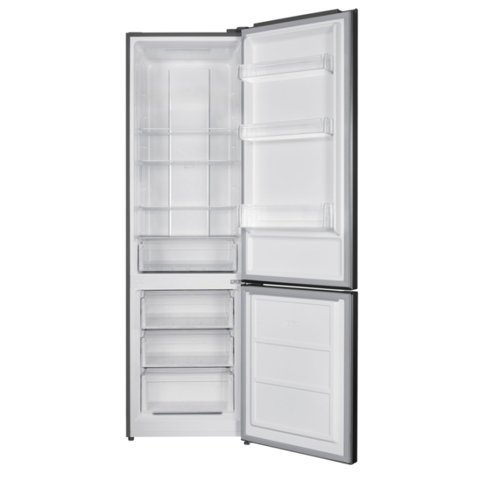 Combina frigorifica Albatros CNFX515IME No Frost 326L, Dual Inverter, 4 rafturi sticla, 3 sertare congelator, Display Digital, Inox [2]