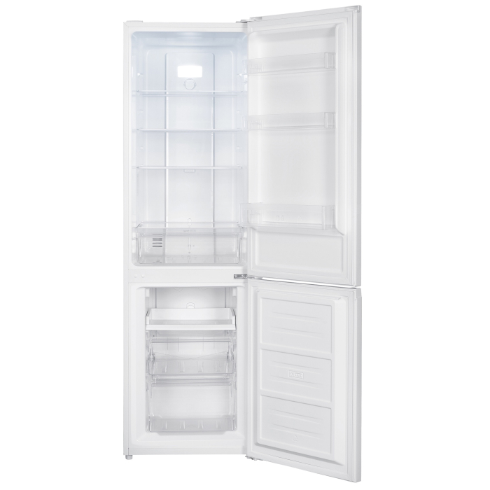 Combina frigorifica Samus SCW357NFE, 253 litri, Full No Frost, clasa E, inaltime 180 cm, termostat reglabil, usi reversibile, lumina interioara tip LED, picioare reglabile, alb [2]