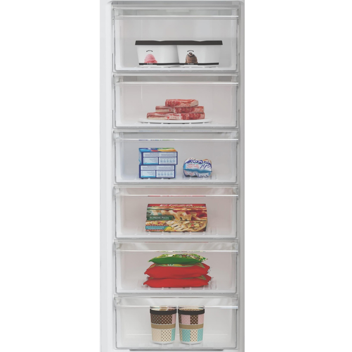 Congelator Arctic AC54210M40W, 6 sertare, 168 l, Clasa E, H 135.7 cm, Alb [6]