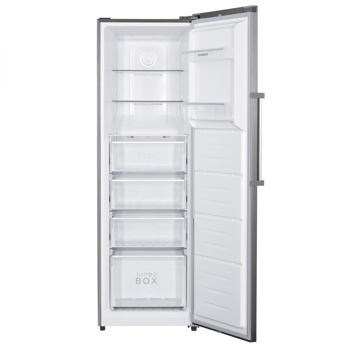 Congelator Samus SCXE346NFE, 274L, Clasa E, H 185 cm, Inox/ Argintiu [3]