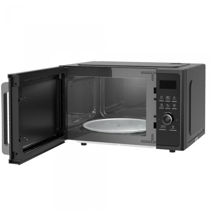 Cuptor cu microunde Samus SMC-23DB2, 23 L, 800 W, 5 Nivele de putere, Digital, 8 Programe de preparare, Dezghetare, Negru [4]