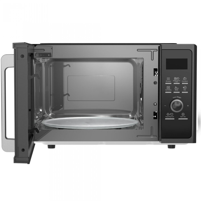 Cuptor cu microunde Samus SMC-23DB2, 23 L, 800 W, 5 Nivele de putere, Digital, 8 Programe de preparare, Dezghetare, Negru [7]