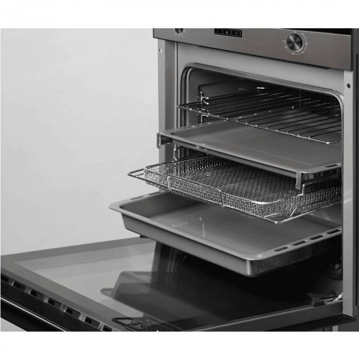 Cuptor electric incorporabil Tornado Eclipse, 73 l, soft close, 9 functii, Clasa A, Dark Inox [5]