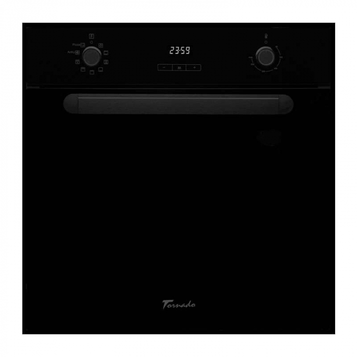 Cuptor electric incorporabil Tornado Simphony, 73 l, soft close, 9 functii, Clasa A, Negru [2]