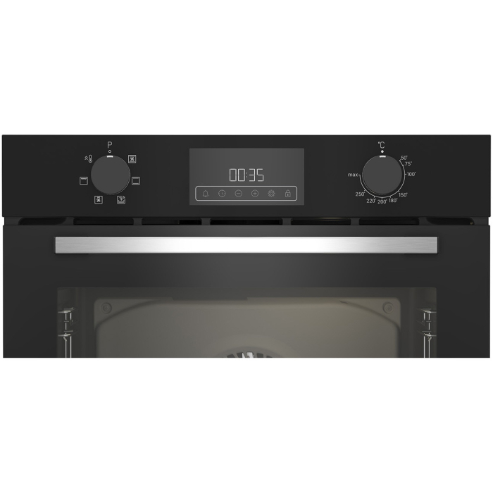 Cuptor incorporabil Arctic ARVI1130BC, Electric, 71 l, Autocuratare catalitica, Timer, Curatare cu abur, Touch & knob control, Clasa A, Negru [2]