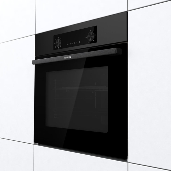 Cuptor incorporabil GORENJE BO6635E01B, Electric, Autocuratare AquaClean, 61 l, Clasa A, negru [2]