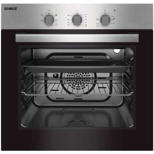 Cuptor incorporabil Samus SC616GTXV, 56L, Clasa A, Inox [2]