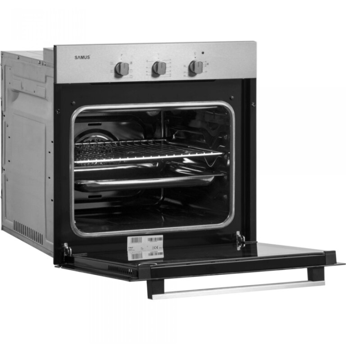 Cuptor incorporabil Samus SC616GTXV, 56L, Clasa A, Inox [5]