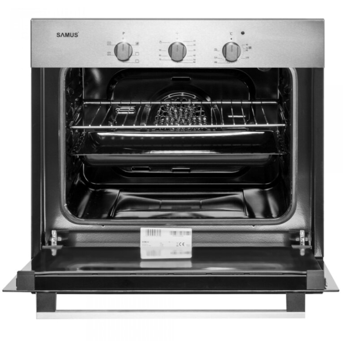 Cuptor incorporabil Samus SC616GTXV, 56L, Clasa A, Inox [4]