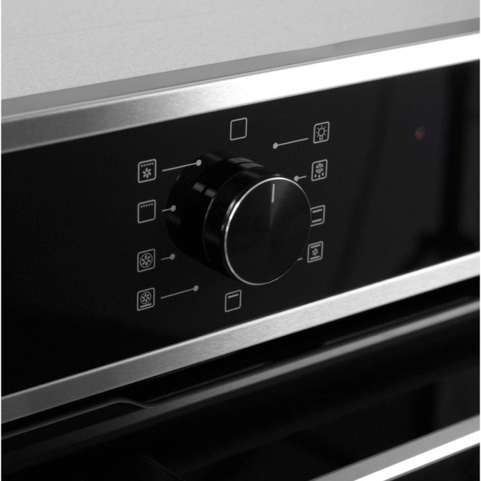 Cuptor incorporabil Samus SC628GX9, 75l, 9 functii preparare, Putere 2800W, Negru Argintiu [4]