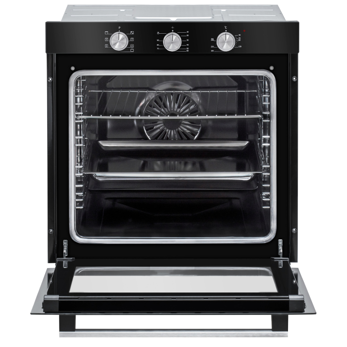Cuptor incorporabil Samus SC8170BGTV, 80 l, Putere cuptor 2500 W, 7 functii, Clasa energetica A, Grill, Ventilator, Timer, Negru [2]