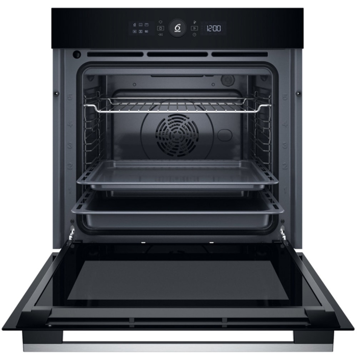 Cuptor incorporabil WHIRLPOOL WOI5S8HM0SXA, Electric, Autocuratare hidrolitica, 73 l, Clasa A+, 6th Sense, inox [2]