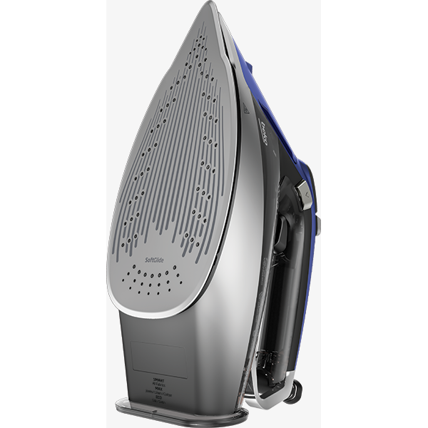 RESIGILAT - Fier de calcat BEKO Future Iron SPA9130B, 3000W, 280g/min, 350ml, talpa SoftGlide, albastru-negru [4]