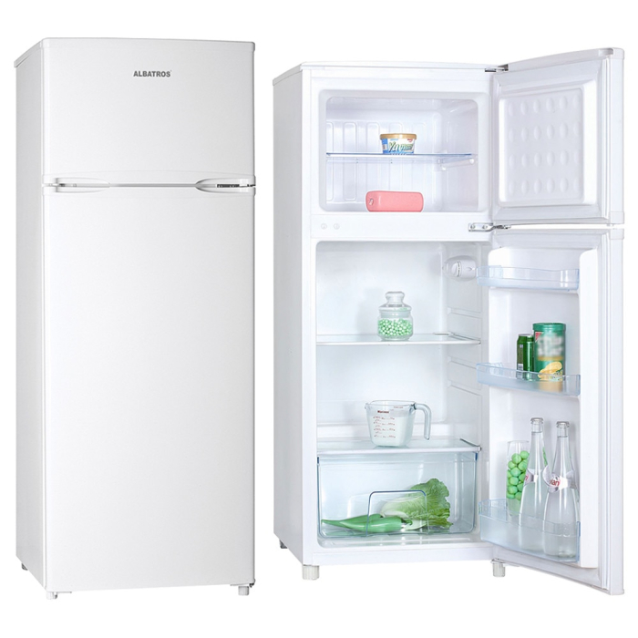 Frigider cu 2 usi Albatros FA203E, 151L, Clasa E, Termostat reglabil, H123cm, Alb [2]