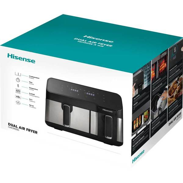Friteuza cu Aer Cald HISENSE HAF2900D, 8.6l, 1700W, Negru [4]