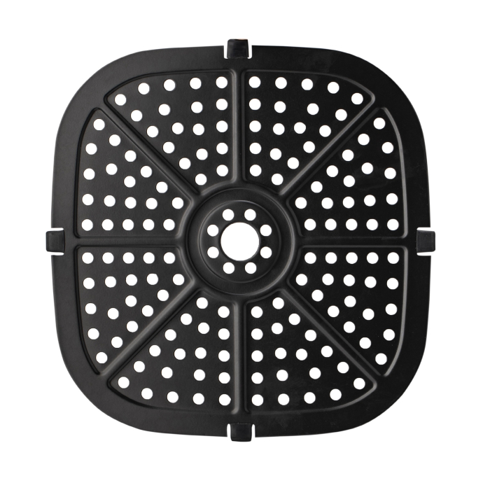 Friteuza cu aer cald Samus AF5-S1400DW, 1400 W, 5 L, Display led, Timer 60 min, 7 Programe, Fry Force 360°, Touch Control, Negru/Argintiu [2]