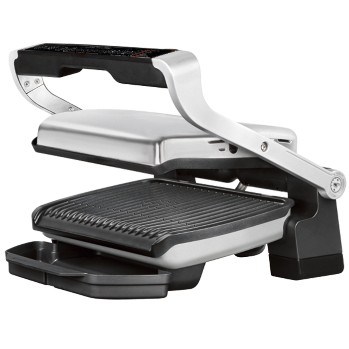 Gratar electric Tefal OptiGrill+ GC706D34, 2000W, 6 programe automate, 4 niveluri temperatura, functie dezghetare, placi detasabile antiaderente, tava colectoare grasime, indicator luminos nivel gatir [4]
