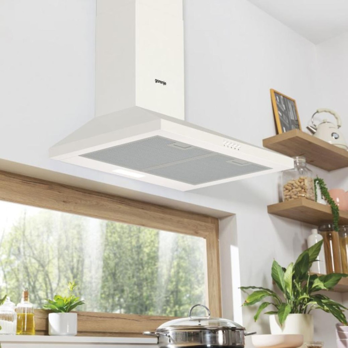 Hota decorativa GORENJE WHC629E4W, 1 motor, 450 m3/h, L 60 cm, alb [6]