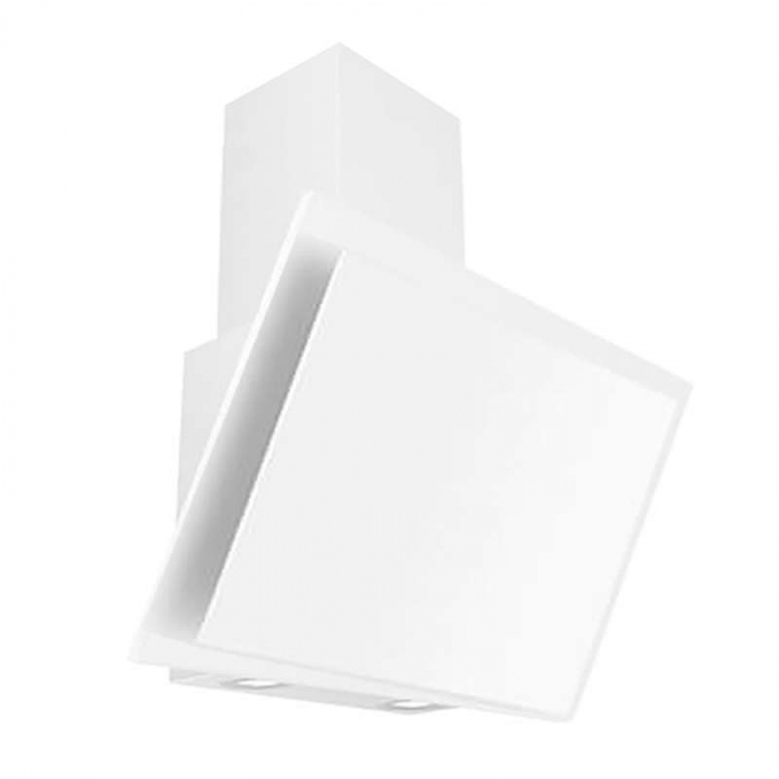 Hota Decorativa Tornado Ester 1100 (60), 1 motor, latime 60 cm, 3 viteze, absorbtie 1100 m3/ora, Alb [1]