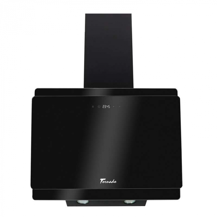 Hota Decorativa Tornado Notos 1200 (90), 1 motor, latime 90 cm, 4 viteze, absorbtie 1200 m3/ora, Negru [3]