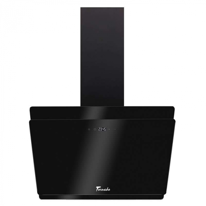 Hota Decorativa Tornado Notos 1200 (90), 1 motor, latime 90 cm, 4 viteze, absorbtie 1200 m3/ora, Negru [1]