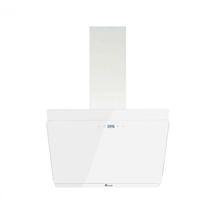 Hota Decorativa Tornado Notos 1200 (90), 1 motor, latime 90 cm, 4 viteze, absorbtie 1200 m3/ora, Alb [1]