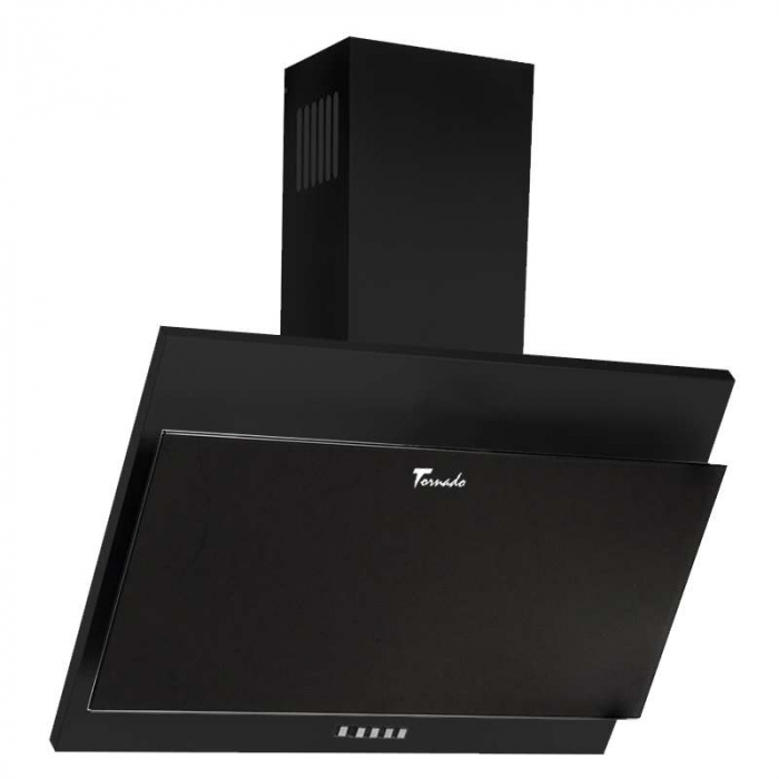 Hota Decorativa Tornado Sigma 700 (60), 1 motor, latime 60 cm, 3 viteze, absorbtie 700 m3/ora, Negru [1]