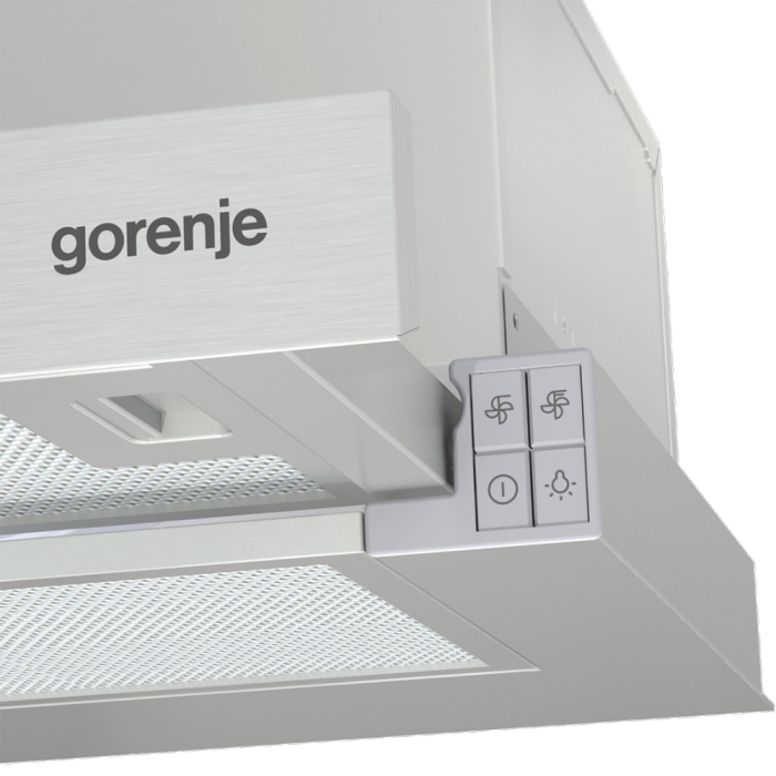 Hota incorporabila telescopica Gorenje TH62E3X, Putere de absortie 350 mc/h, Clasa C, Inox [2]
