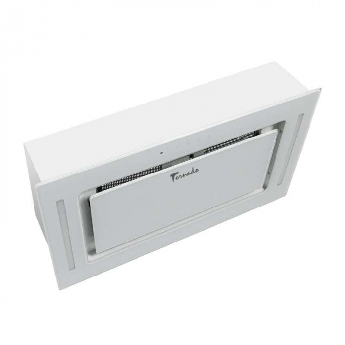 Hota Incorporabila Tornado Modul Sensor 1200 (52) LED, 1 motor Turbo, latime 52 cm, absorbtie 1200 m3/ora, filtru anti-grasimi aluminiu 5 straturi, Alb [1]