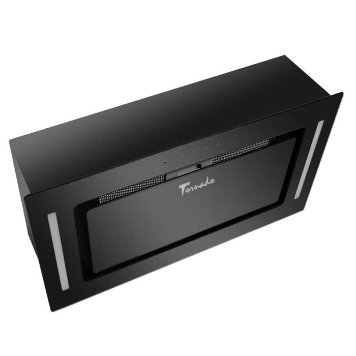 Hota Incorporabila Tornado Modul Sensor 1200 (70) LED, 1 motor Turbo, latime 70 cm, absorbtie 1200 m3/ora, filtru anti-grasimi aluminiu 5 straturi, Negru [1]