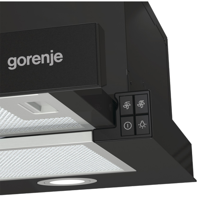 Hota Telescopica Gorenje TH62E4BG, 130 W, 450 m³/h, 60 cm, Negru [5]