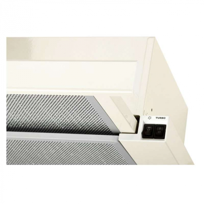 Hota Telescopica Incorporabila Tornado Storm 1200 (60), 1 motor, latime 60 cm, 3 viteze, absorbtie 1200 m3/ora, Bej [2]