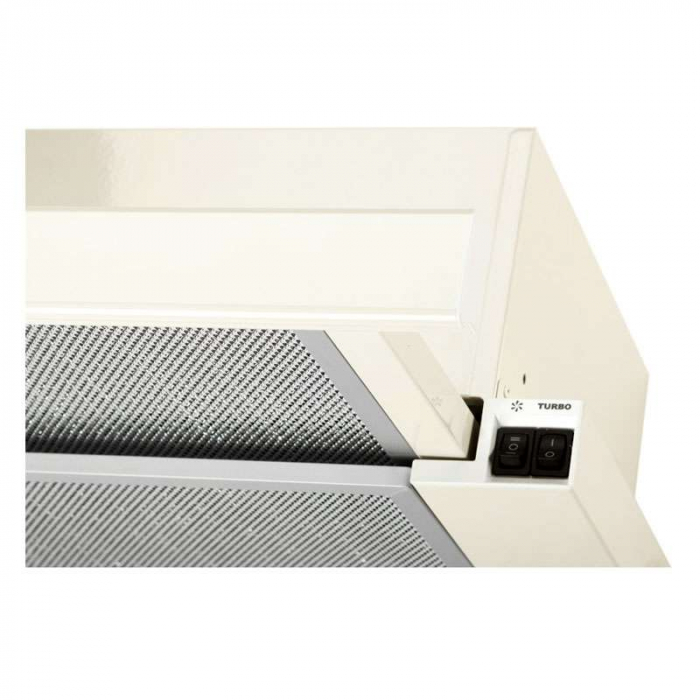 Hota Telescopica Incorporabila Tornado Storm 700 (50), 1 motor, latime 50 cm, 3 viteze, absorbtie 700 m3/ora, Bej [3]