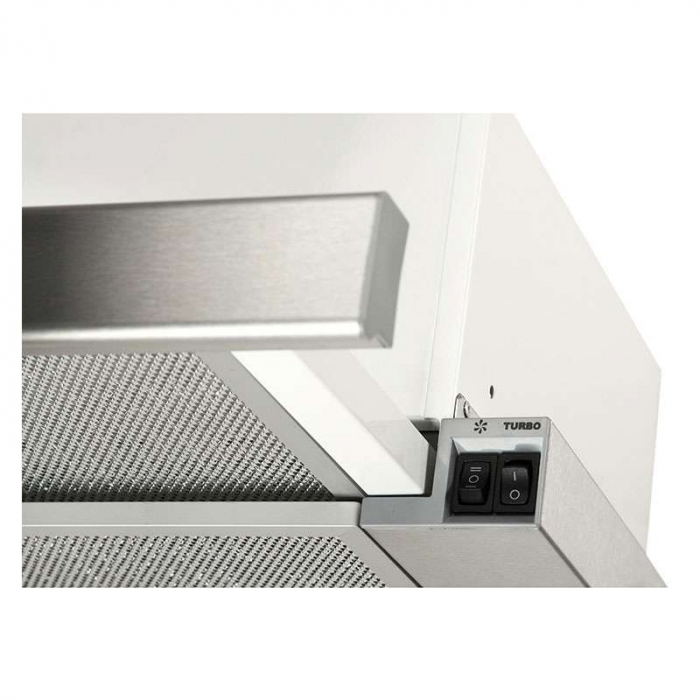 Hota Telescopica Incorporabila Tornado Storm 700 (60), 1 motor, latime 60 cm, 3 viteze, absorbtie 700 m3/ora, Inox [3]