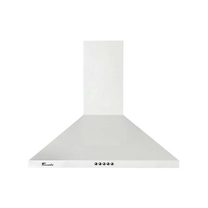 Hota tip Cupola Tornado Kent 750 (60) LED, 1 motor Turbo, latime 60 cm, 3 viteze, absorbtie 750 m3/ora, filtru anti-grasimi aluminiu 5 straturi, Alb [2]