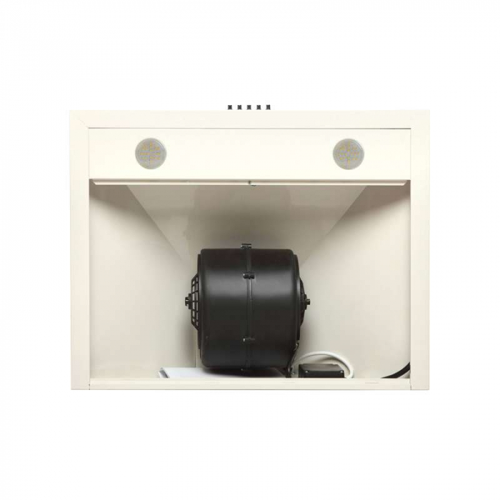 Hota tip Cupola Tornado Kent 750 (60) LED, 1 motor Turbo, latime 60 cm, 3 viteze, absorbtie 750 m3/ora, filtru anti-grasimi aluminiu 5 straturi, Bej [5]