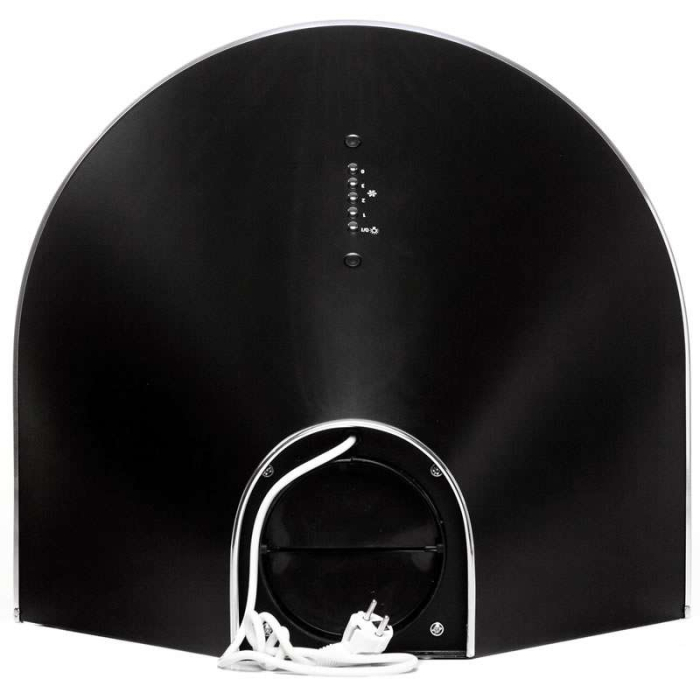 Hota tip Cupola Tornado Violla 750 (50) LED, 1 motor Turbo, latime 50 cm, 3 viteze, absorbtie 750 m3/ora, filtru anti-grasimi aluminiu 5 straturi, Negru [8]