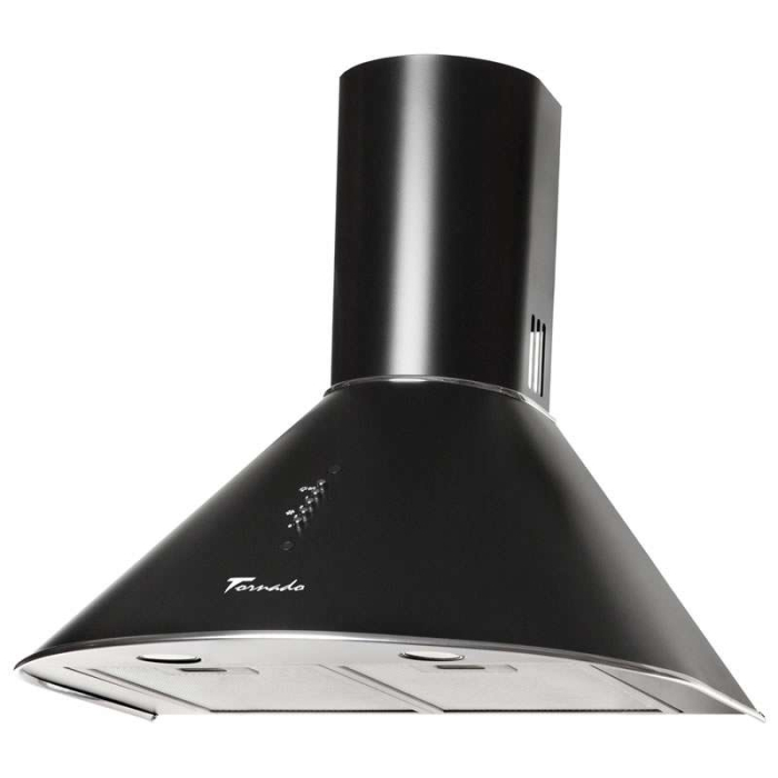 Hota tip Cupola Tornado Violla 750 (50) LED, 1 motor Turbo, latime 50 cm, 3 viteze, absorbtie 750 m3/ora, filtru anti-grasimi aluminiu 5 straturi, Negru [6]