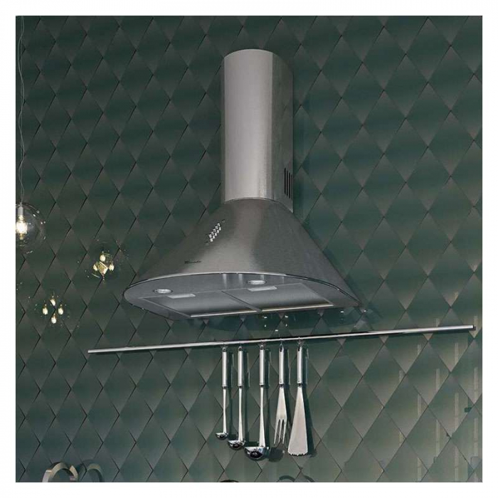 Hota tip Cupola Tornado Violla 750 (60) LED, 1 motor Turbo, latime 60 cm, 3 viteze, absorbtie 750 m3/ora, filtru anti-grasimi aluminiu 5 straturi, Inox [2]