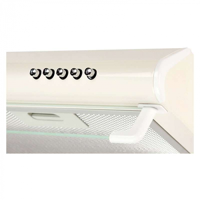 Hota traditionala Tornado Bona 10 (50) LED, 1 motor, latime 50 cm, absorbtie 380 m3/ora, filtru anti-grasimi aluminiu 5 straturi, Bej [4]