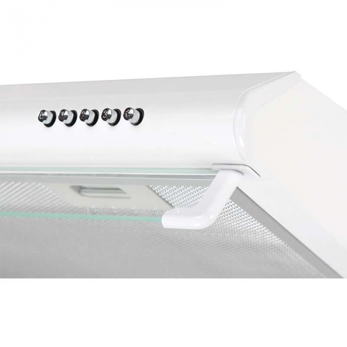 Hota traditionala Tornado Bona 20 (50) LED, 2 motoare, latime 50 cm, absorbtie 560 m3/ora, filtru anti-grasimi aluminiu 5 straturi, Alb [12]